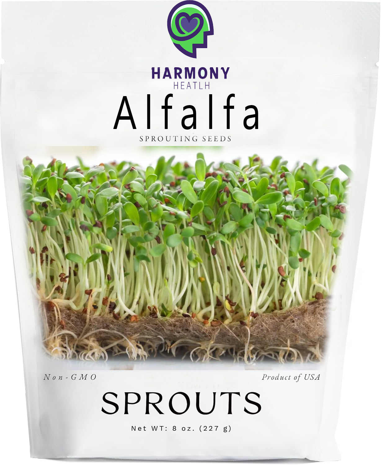 1/2 lb. Alfalfa Sprouting seeds