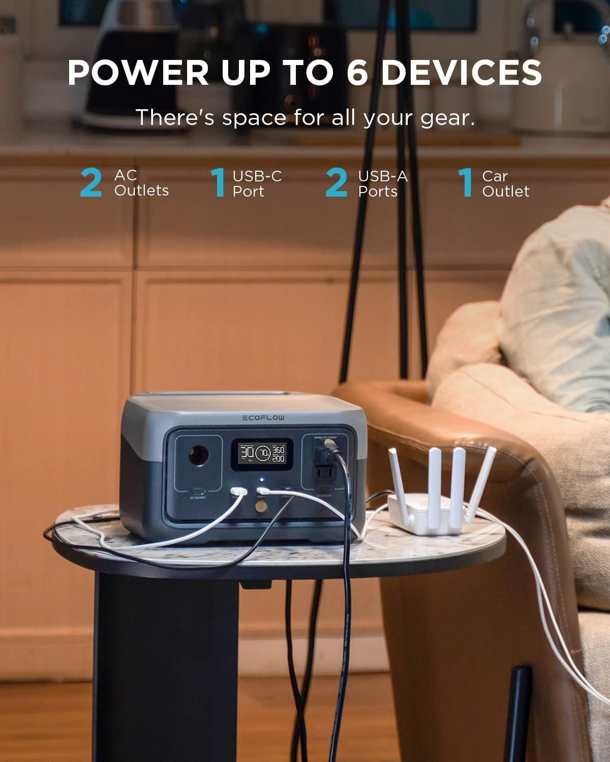 EcoFlow RIVER 2 Portable solar Generator