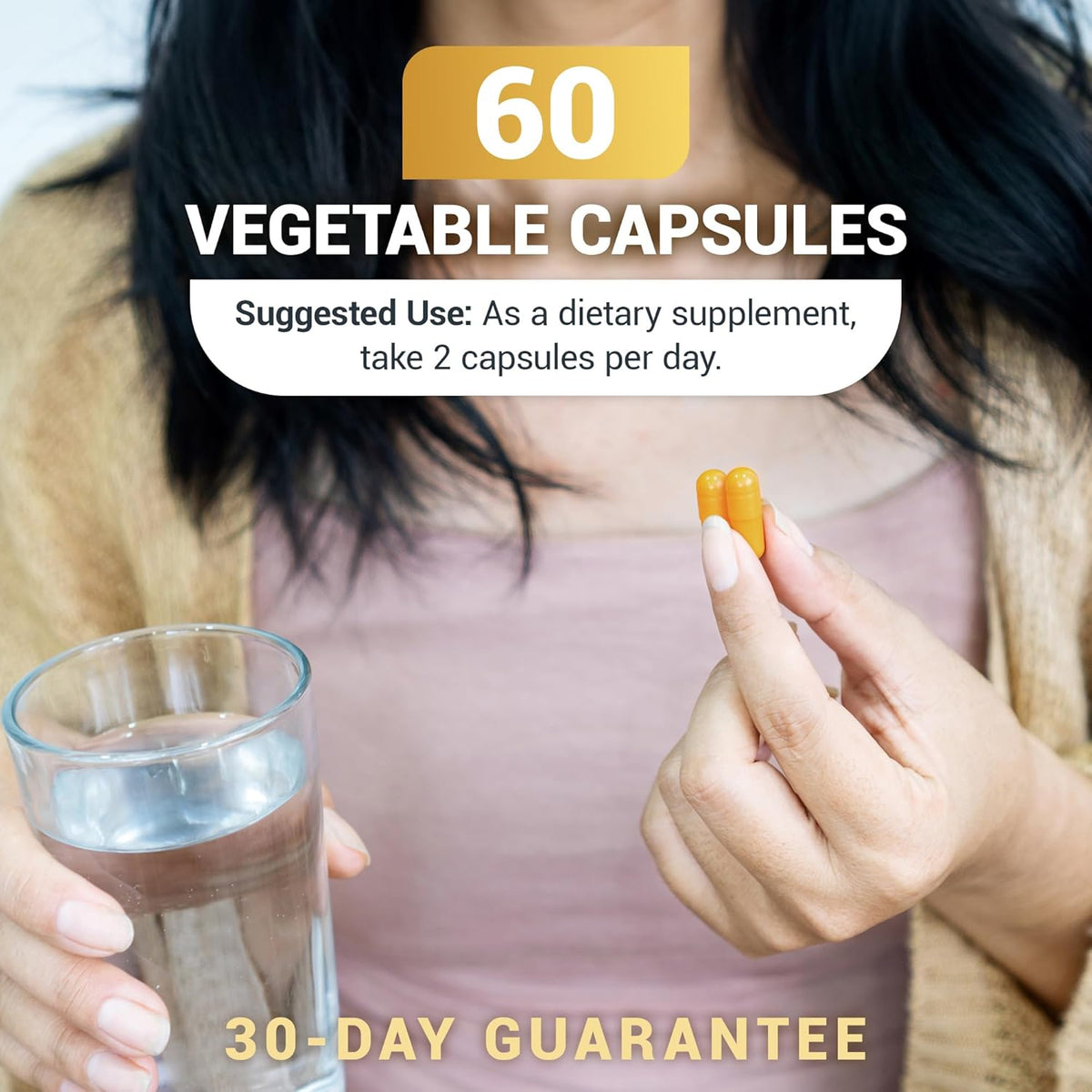 Turmeric Supplement with Black Pepper (BioPerine)