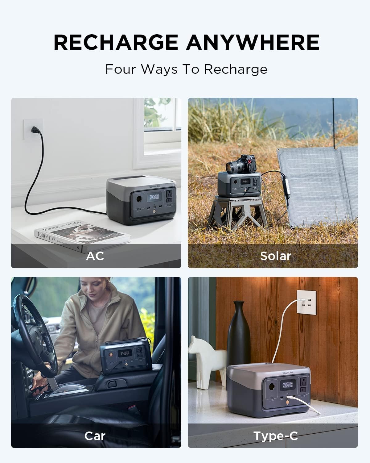 EcoFlow RIVER 2 Portable solar Generator