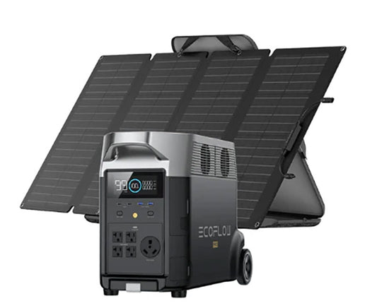 EcoFlow DELTA Pro 3600Wh+400W Solar Panel Solar Generator