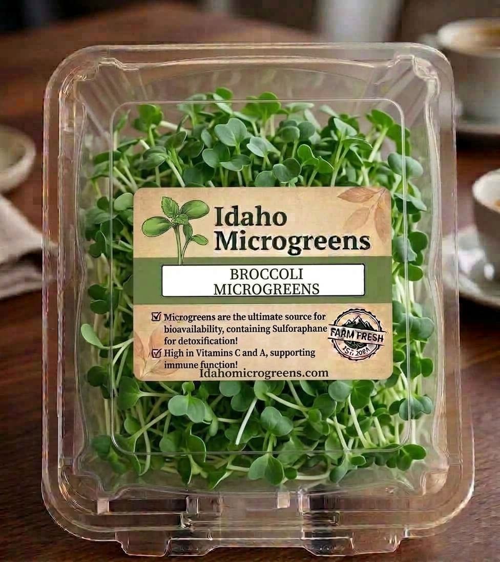 Broccoli Microgreens - local purchase only