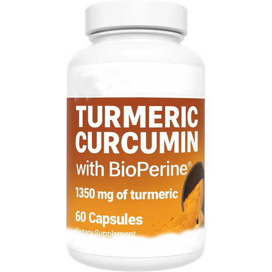 Turmeric Supplement with Black Pepper (BioPerine)