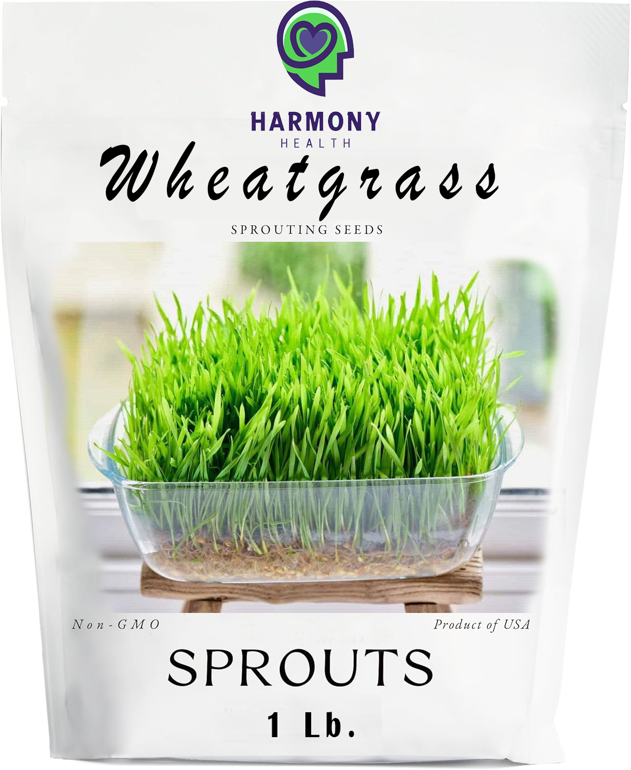 Wheat Grass seeds 1 LB.